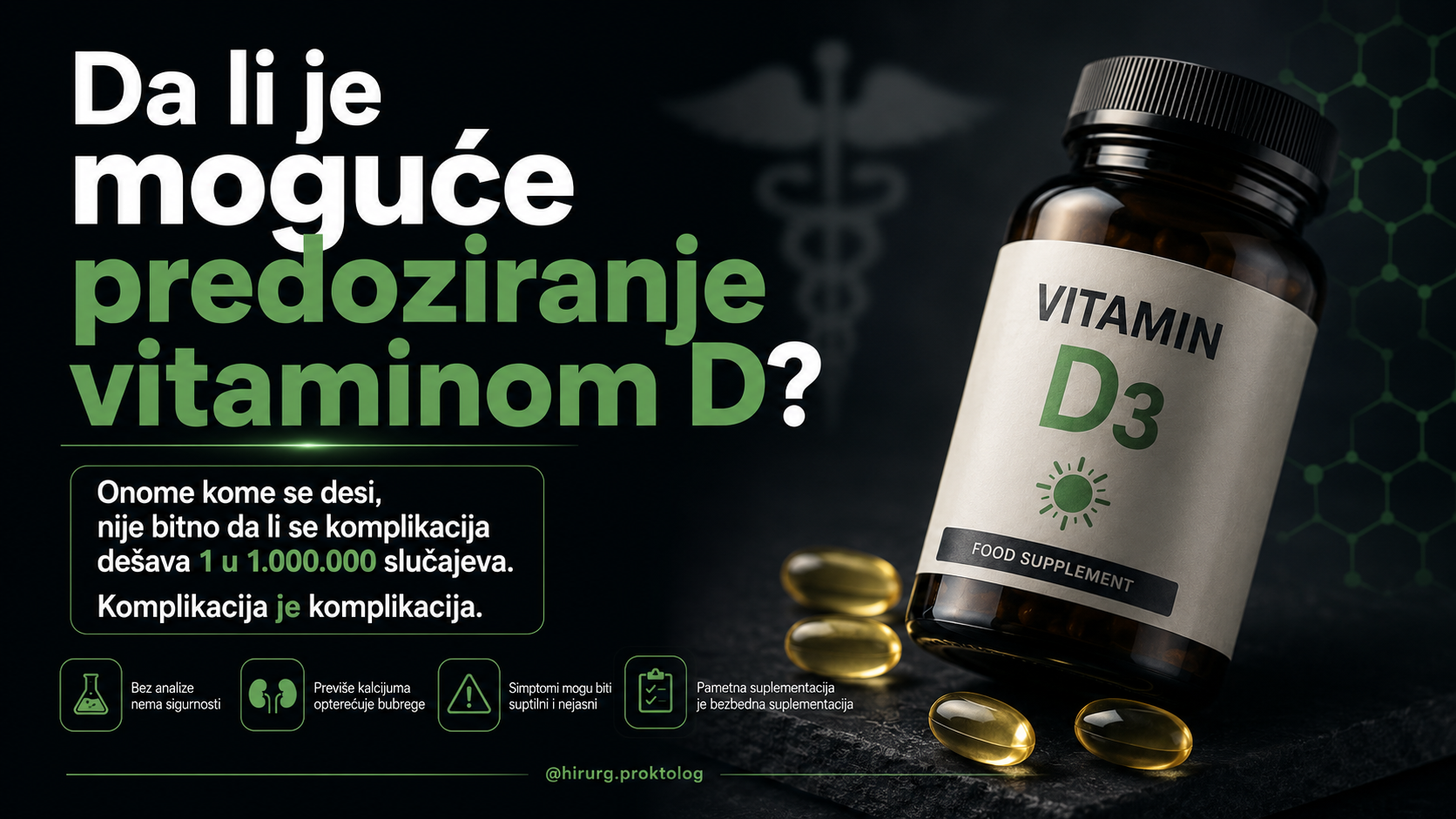 Da li je moguće predoziranje vitaminom D?
